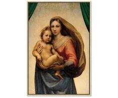 Artgeist Paveikslas - Raphael – Sistine Madonna (fragment)