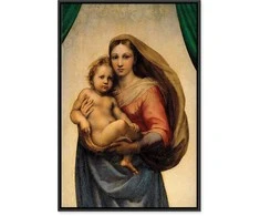 Artgeist Paveikslas - Raphael – Sistine Madonna (fragment)
