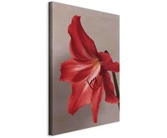 Artgeist Paveikslas - Raudona Flower (1 Part) Vertical