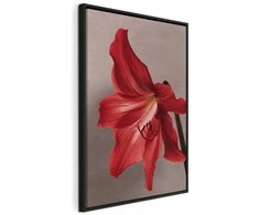 Artgeist Paveikslas - Raudona Flower (1 Part) Vertical