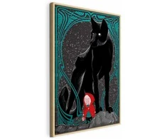 Artgeist Paveikslas - Raudona Riding Hood (1 Part) Vertical