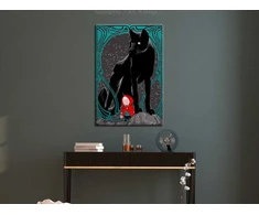 Artgeist Paveikslas - Raudona Riding Hood (1 Part) Vertical