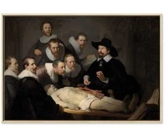 Artgeist Paveikslas - Rembrandt – The Anatomy Lesson of Dr. Tulp