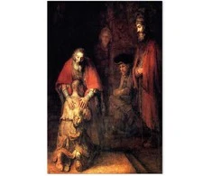 Artgeist Paveikslas - Rembrandt – The Return of the Prodigal Son