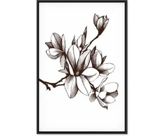 Artgeist Paveikslas - Renaissance Magnolias (1 Part) Vertical