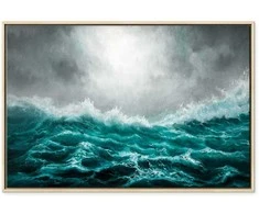 Artgeist Paveikslas - Restless Ocean (1 Part) Wide