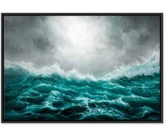Artgeist Paveikslas - Restless Ocean (1 Part) Wide