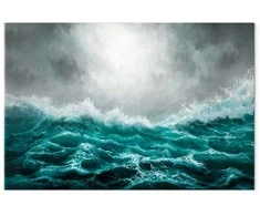 Artgeist Paveikslas - Restless Ocean (1 Part) Wide