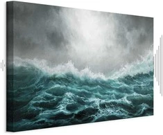 Artgeist Paveikslas - Restless Ocean (1 Part) Wide