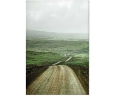 Artgeist Paveikslas - Road Across the Plains (1 Part) Vertical