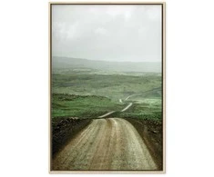 Artgeist Paveikslas - Road Across the Plains (1 Part) Vertical