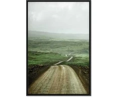 Artgeist Paveikslas - Road Across the Plains (1 Part) Vertical