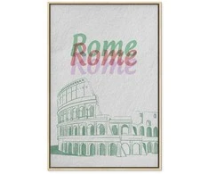 Artgeist Paveikslas - Rome in Watercolours (1 Part) Vertical