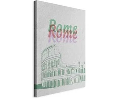 Artgeist Paveikslas - Rome in Watercolours (1 Part) Vertical