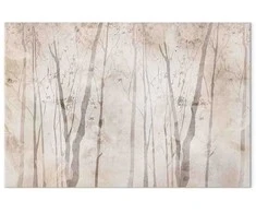 Artgeist Paveikslas - rusvai gelsvas Forest of Thoughts (1 Part) Wide