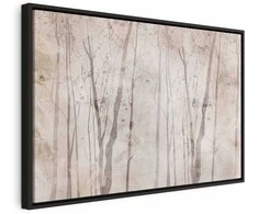 Artgeist Paveikslas - rusvai gelsvas Forest of Thoughts (1 Part) Wide
