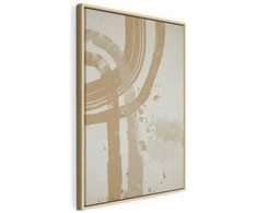 Artgeist Paveikslas - rusvai gelsvas Minimalism (1 Part) Vertical