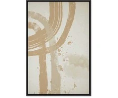 Artgeist Paveikslas - rusvai gelsvas Minimalism (1 Part) Vertical