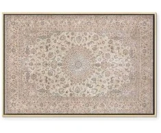 Artgeist Paveikslas - Sand carpet - worn Persian carpet with rich decorative motifs