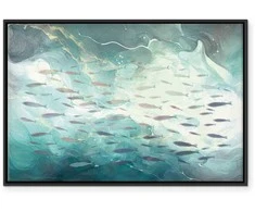 Artgeist Paveikslas - School of small fish