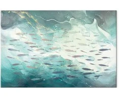 Artgeist Paveikslas - School of small fish