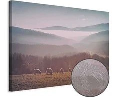 Artgeist Paveikslas - Sheep in Mountain Landscape (1-part) - Animals in Nature