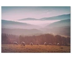 Artgeist Paveikslas - Sheep in Mountain Landscape (1-part) - Animals in Nature
