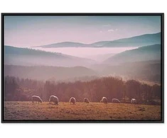 Artgeist Paveikslas - Sheep in Mountain Landscape (1-part) - Animals in Nature