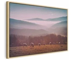Artgeist Paveikslas - Sheep in Mountain Landscape (1-part) - Animals in Nature