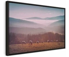Artgeist Paveikslas - Sheep in Mountain Landscape (1-part) - Animals in Nature