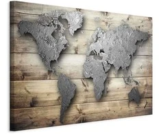 Artgeist Paveikslas - Sidabrinis World