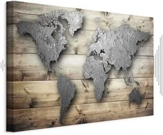 Artgeist Paveikslas - Sidabrinis World