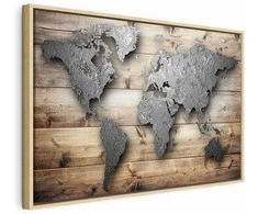 Artgeist Paveikslas - Sidabrinis World