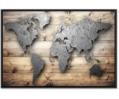 Artgeist Paveikslas - Sidabrinis World