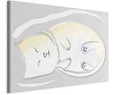 Artgeist Paveikslas - Sleepy Kitty (1 Part) Vertical