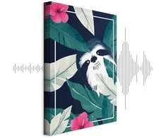 Artgeist Paveikslas - Sloth in the Tropics (1 Part) Vertical