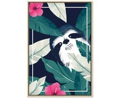 Artgeist Paveikslas - Sloth in the Tropics (1 Part) Vertical