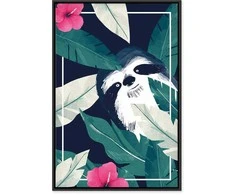 Artgeist Paveikslas - Sloth in the Tropics (1 Part) Vertical
