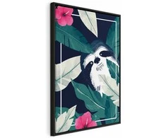 Artgeist Paveikslas - Sloth in the Tropics (1 Part) Vertical
