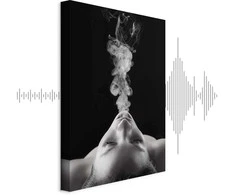 Artgeist Paveikslas - Smoke Cloud (1 Part) Vertical