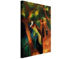 Artgeist Paveikslas - Sonniger Weg (August Macke)