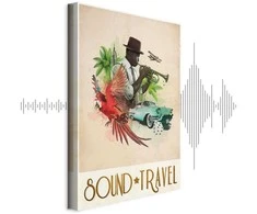 Artgeist Paveikslas - Sound Travel (1 Part) Vertical