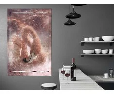 Artgeist Paveikslas - Space Flamingo (1 Part) Vertical