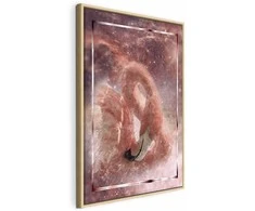 Artgeist Paveikslas - Space Flamingo (1 Part) Vertical