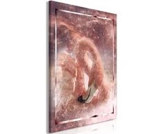Artgeist Paveikslas - Space Flamingo (1 Part) Vertical