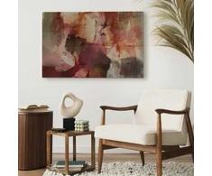 Artgeist Paveikslas - Spring composition – transparencies and forms in watercolor style