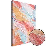Artgeist Paveikslas - Spring Shades - A Colorful Mix of Warm and Cool Tones on Canvas