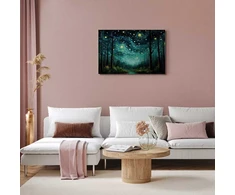 Artgeist Paveikslas - Starry night - a contemporary version of Van Gogh's night sky