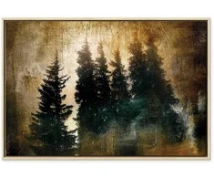 Artgeist Paveikslas - Stately Spruces (1 Part) Wide