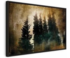 Artgeist Paveikslas - Stately Spruces (1 Part) Wide